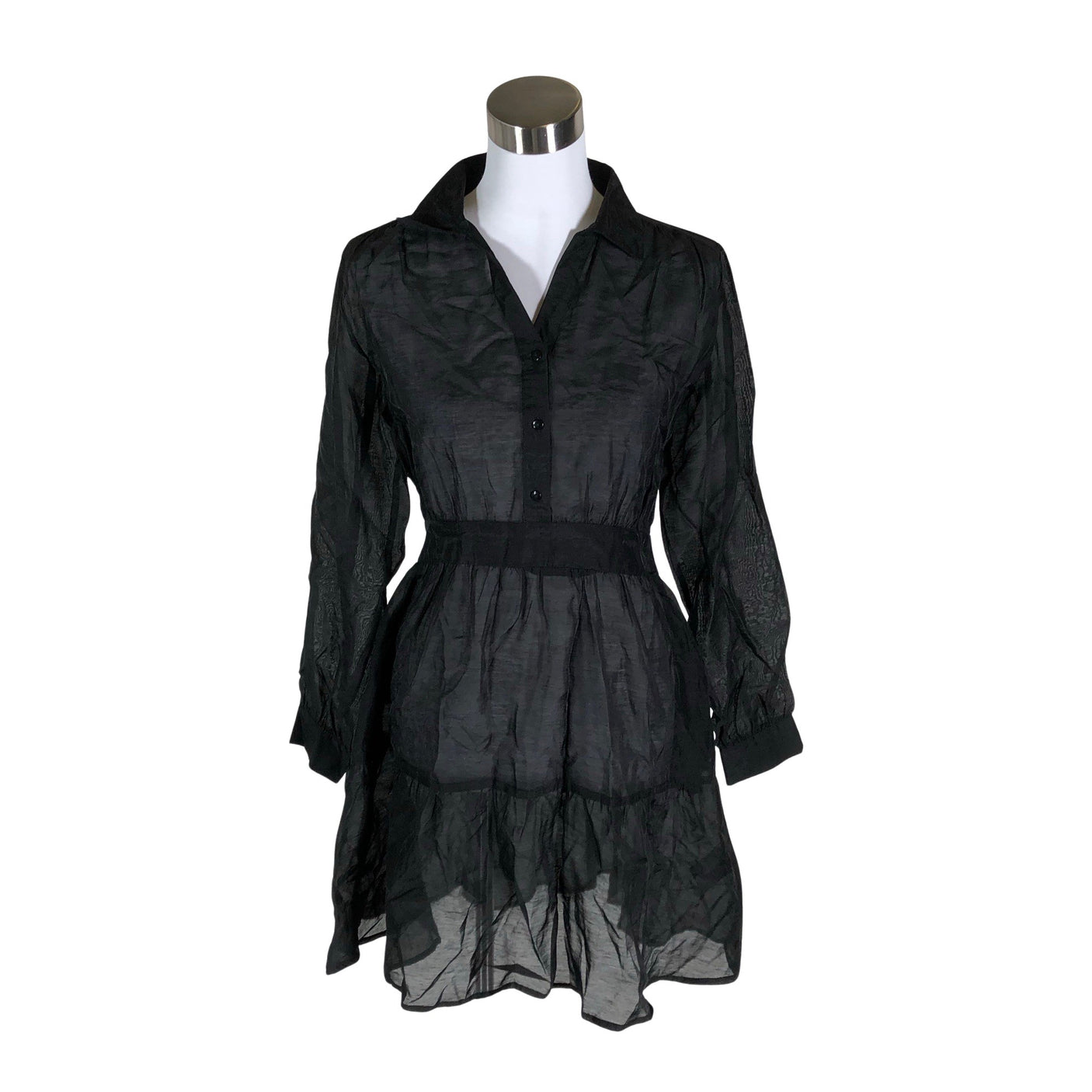Unisex MSCH Copenhagen - Mitteveniv kleit, suurus 34 - Must (1)
