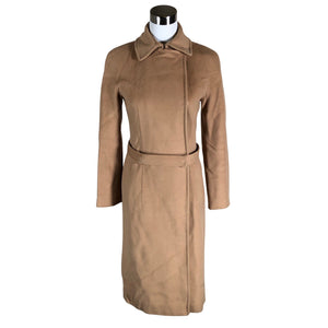 Unisex Pringle of Scotland - Villane mantel, suurus 34 - Pruun (1)