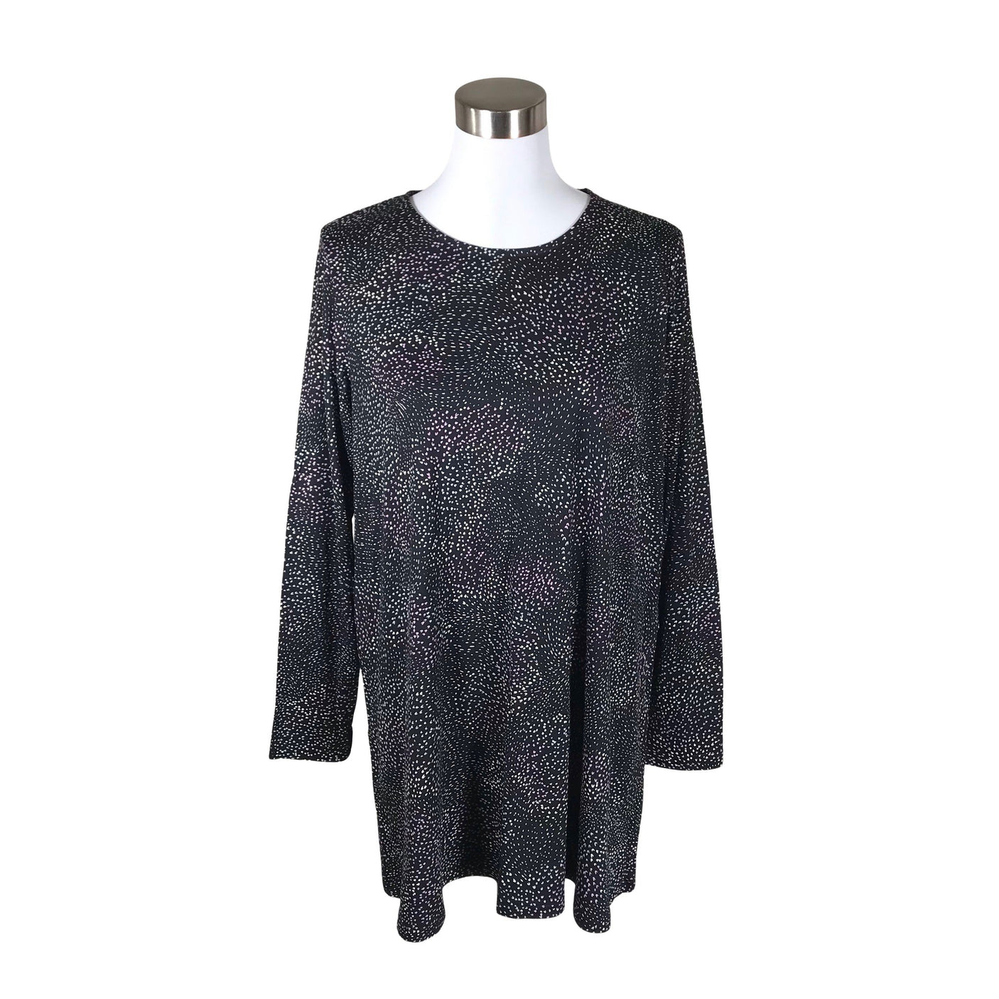 Unisex Nanso - Trikotaažist tuunika, suurus 38 - Must (1)