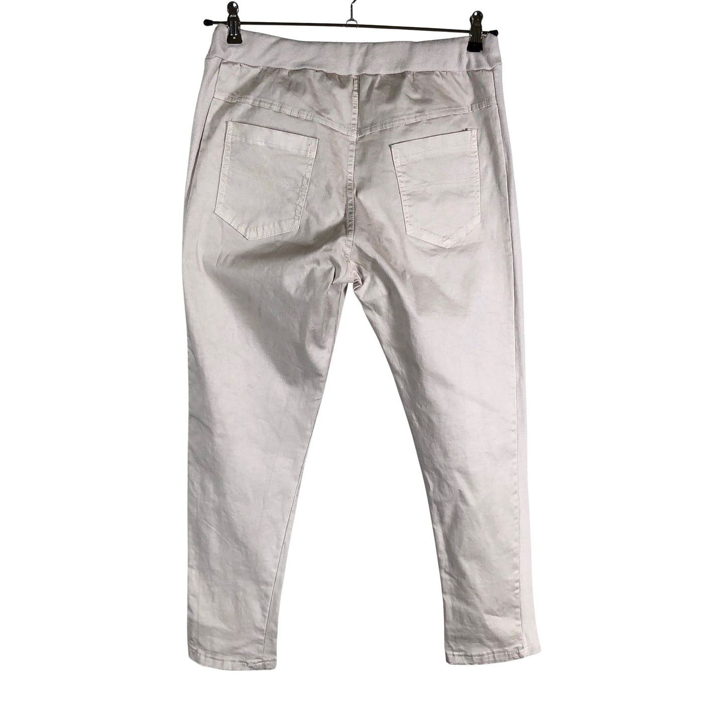 Unisex Perfect Jeans - Mittevenivad püksid, suurus 36 - Beige (2)