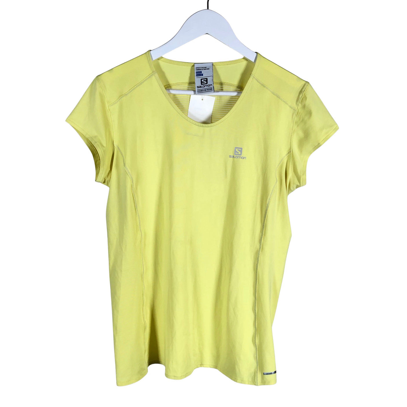 Unisex Salomon - Lühikeste käistega pluus, suurus 40 - Kollane (1)