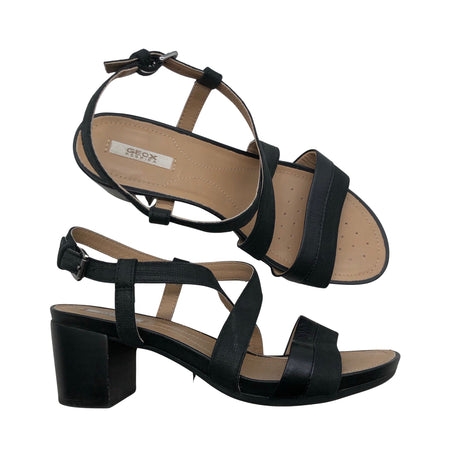Unisex Geox - Kontsaga rihmikud, suurus 37 - Must ()