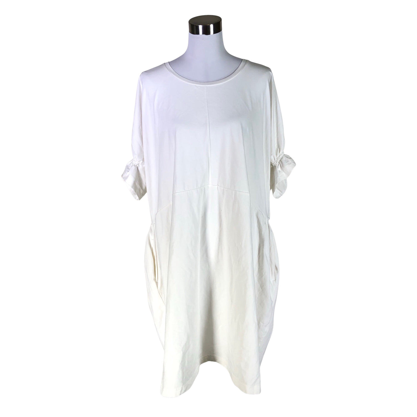 Unisex COS - Trikotaažist kleit, suurus 40 - Valge (1)