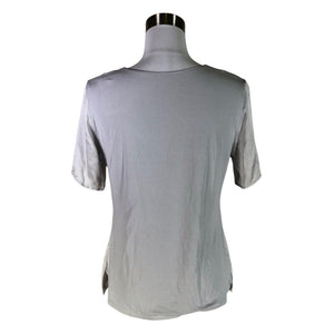 Unisex Intimissimi - Lühikeste käistega pluus, suurus 38 - Hall (2)