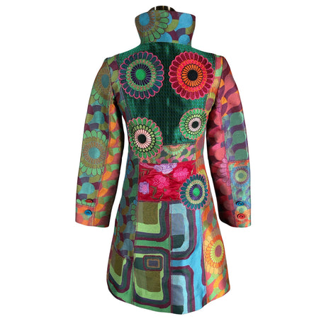 Unisex Desigual - Trentš, suurus 36 - Roheline (2)