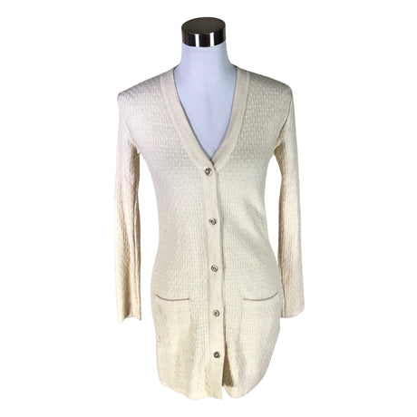 Unisex Alpa - Kardigan, suurus 34 - Looduslik valge ()
