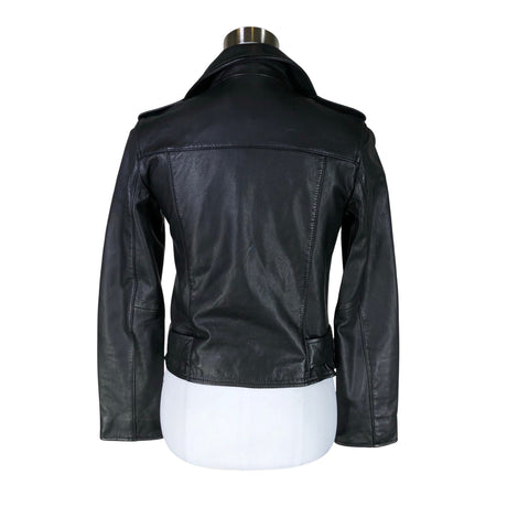 Unisex All Saints - Nahktagi, suurus 36 - Must (2)