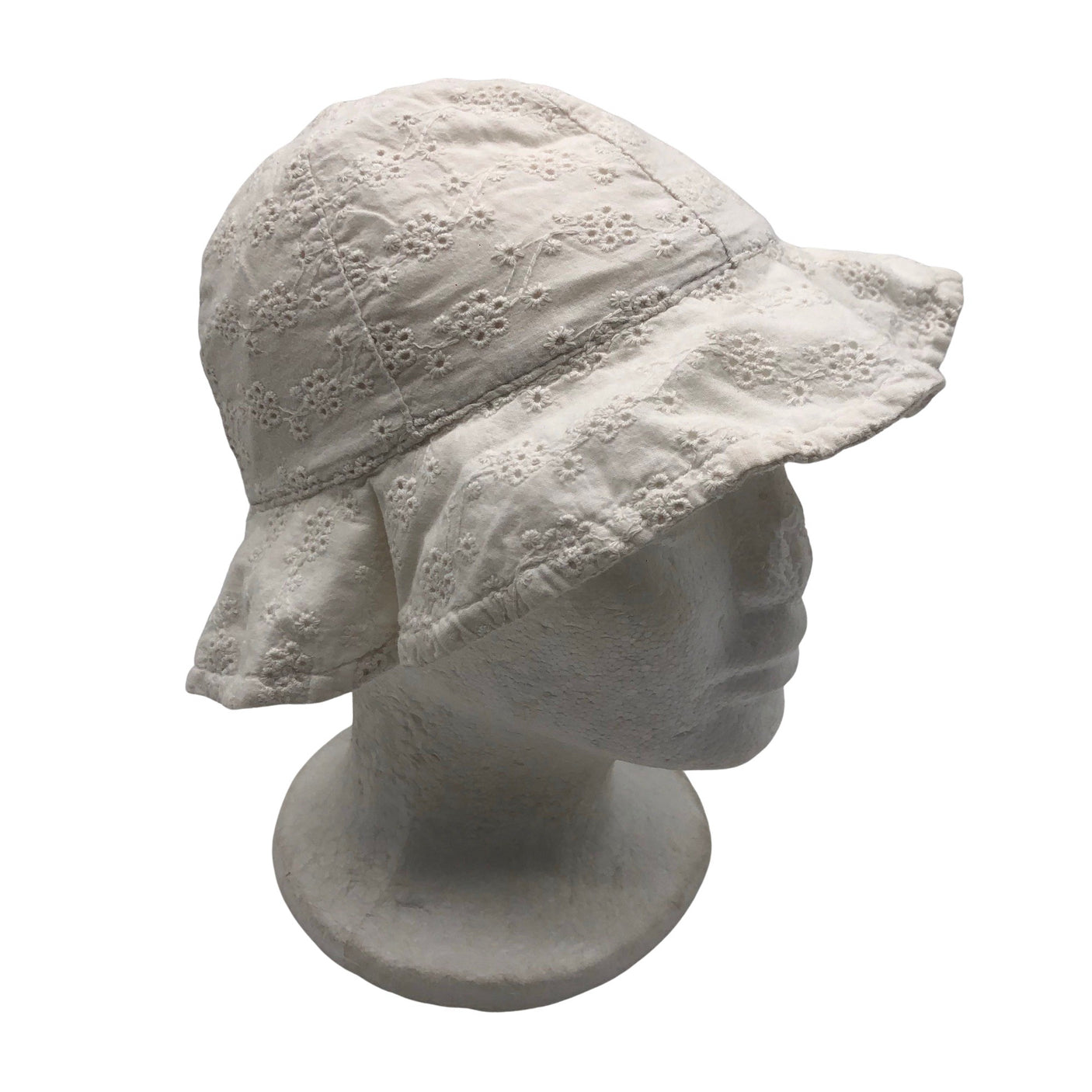Unisex Lindex - Suvemüts, suurus 48 - 50 cm - Valge (1)