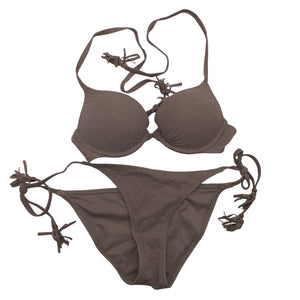 Unisex Censored - Bikiinid, suurus 38 - Pruun (1)