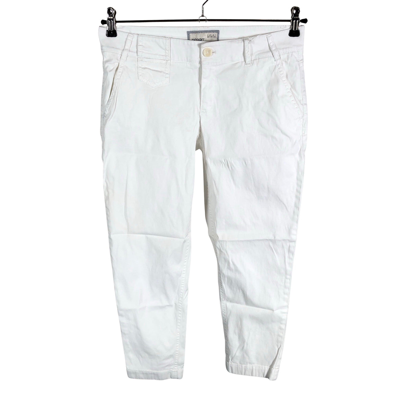Unisex Esprit - Mittevenivad püksid, suurus 36 - Looduslik valge (1)
