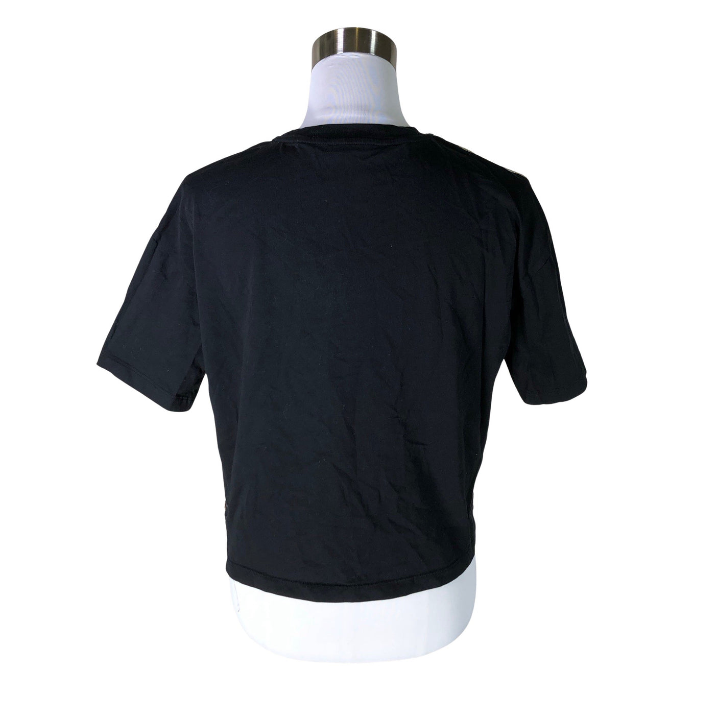 Unisex Sandro Paris - Lühikeste käistega pluus, suurus 36 - Must (2)