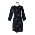 Unisex Derhy - Mitteveniv kleit, suurus 36 - Must ()