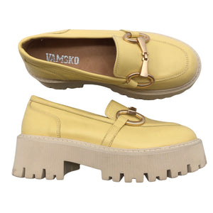 Unisex Vamsko - Mokassiinid, suurus 37 - Kollane (1)