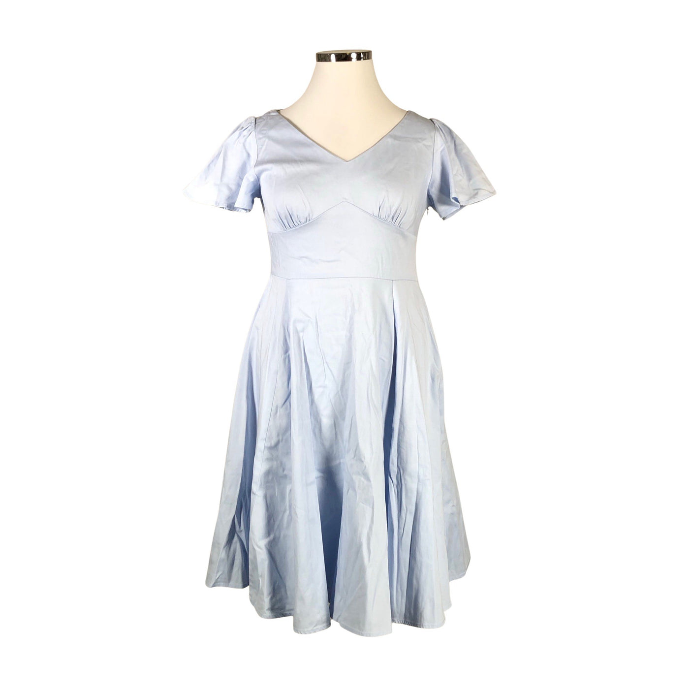 Unisex Hearts & Roses - Mitteveniv kleit, suurus 42 - Helesinine (1)