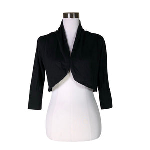 Unisex InWear - Kootud boolero, suurus 36 - Must (1)