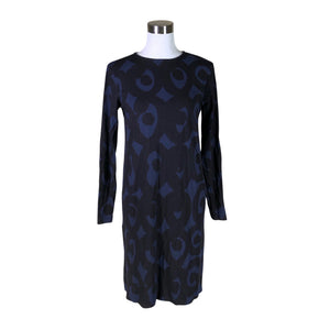 Unisex Marimekko - Trikotaažist kleit, suurus 38 - Sinine (1)