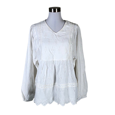 Unisex O.I.S - Pluus, suurus 38 - Valge ()