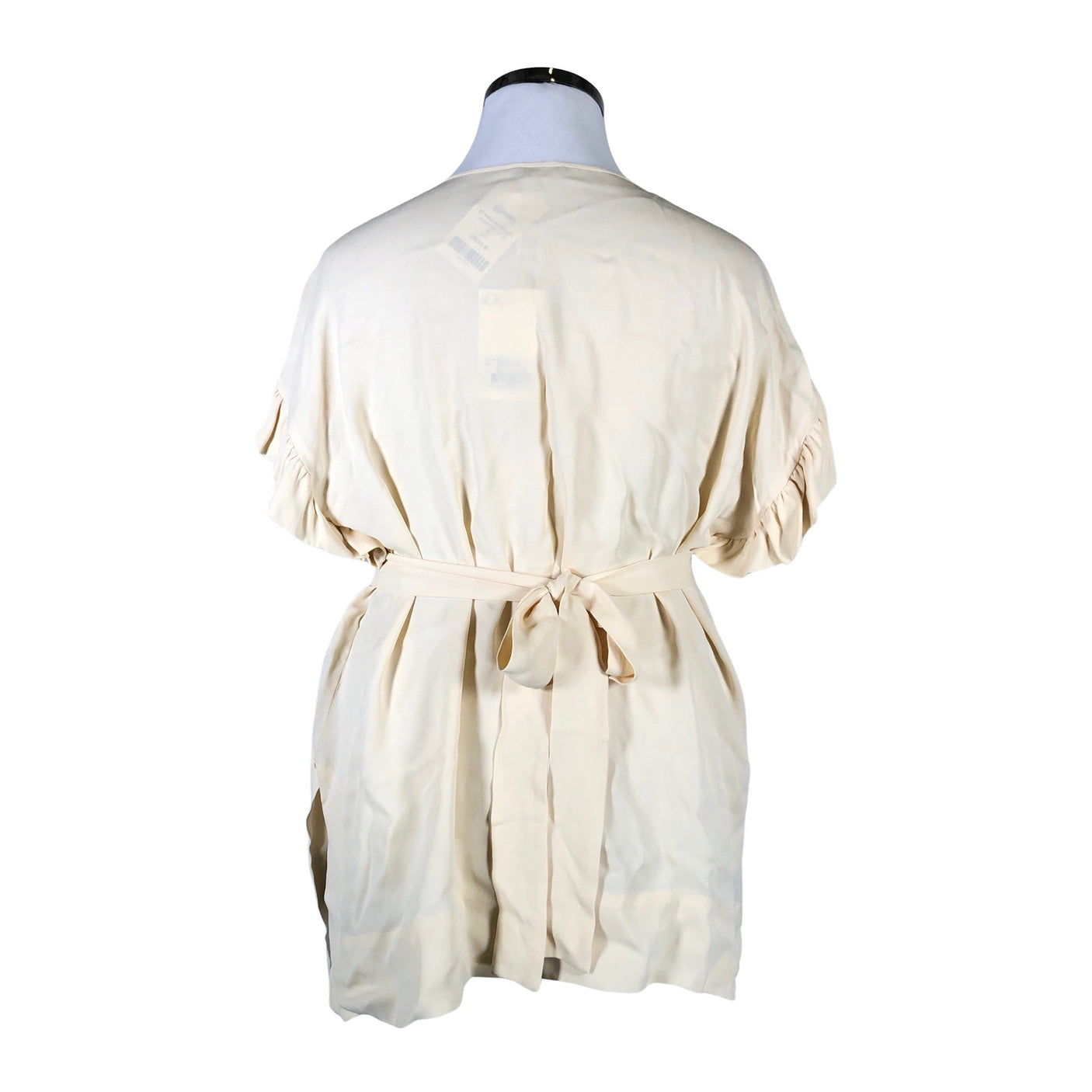 Unisex by Malene Birger - Lühikeste käistega pluus, suurus 42 - Beige (2)