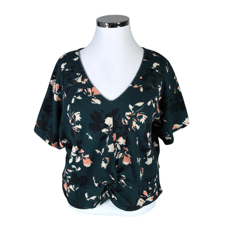 Unisex Lindex - Lühikeste käistega pluus, suurus 48 - Roheline ()
