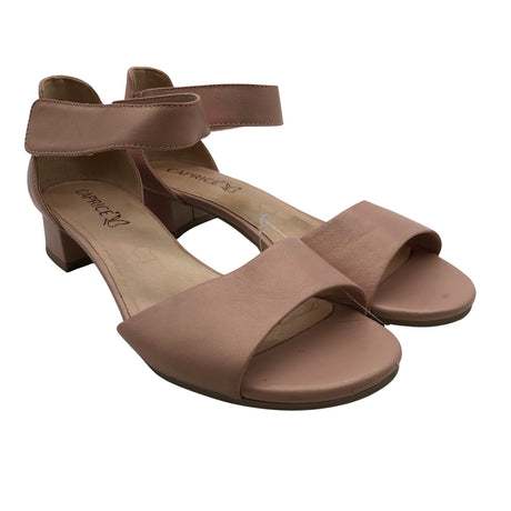 Unisex Caprice - Kontsaga rihmikud, suurus 40 - Heleroosa (2)