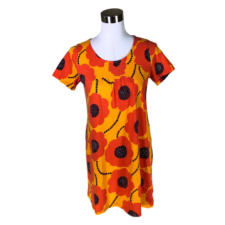 Unisex Marimekko - Trikotaažist tuunika, suurus 36 - Oranž ()