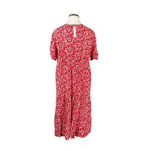 Unisex Happy Holly - Mitteveniv kleit, suurus 48 - Punane (2)