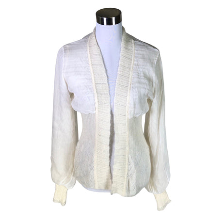 Unisex Sportmax - Kardigan, suurus 38 - Looduslik valge ()