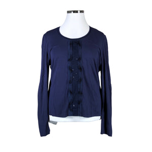 Unisex Taifun - Trikotaažist pluus, suurus 42 - Sinine (1)