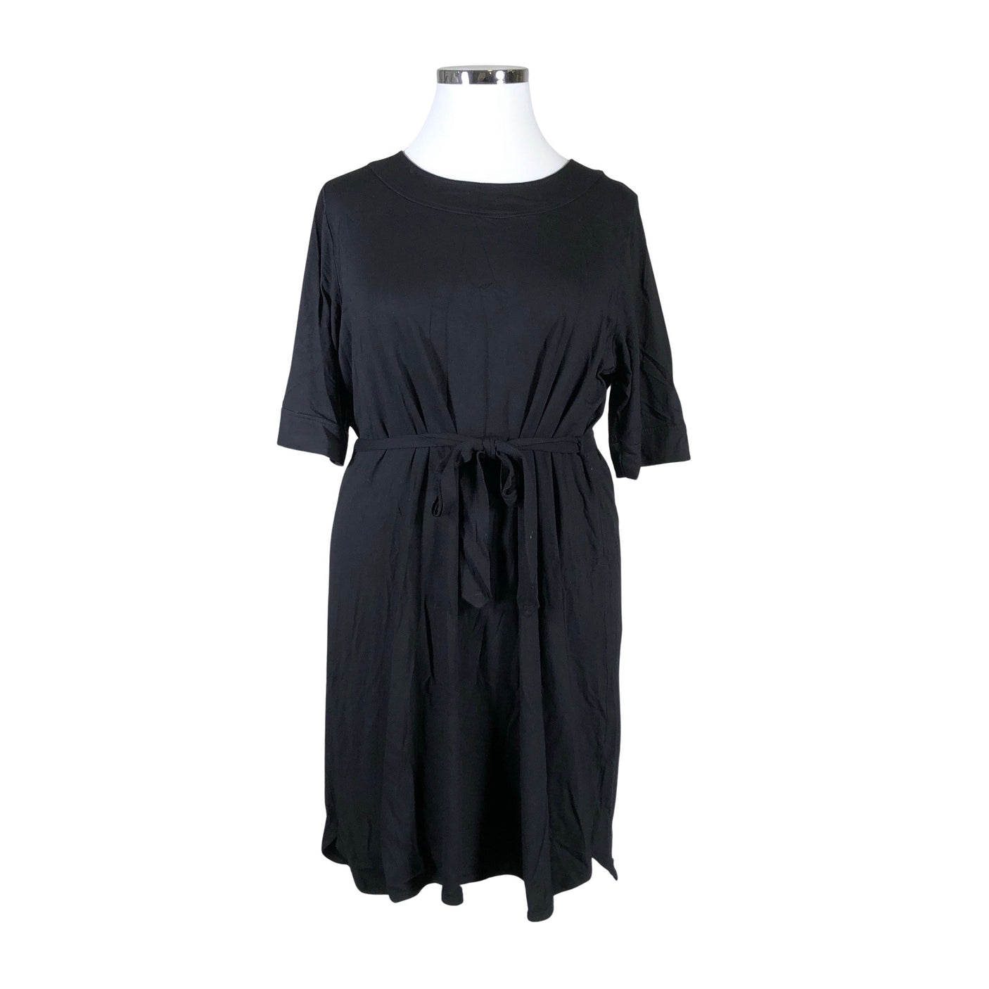 Unisex Nanso - Trikotaažist tuunika, suurus 42 - Must (1)