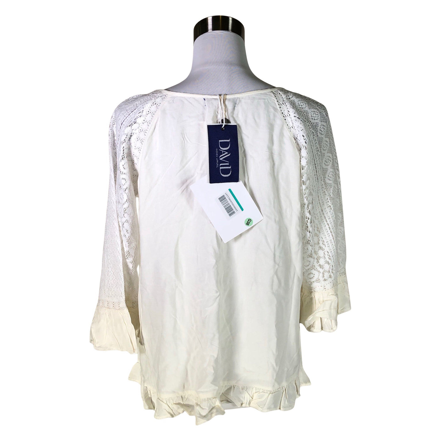 Unisex David - Pluus, suurus 40 - Looduslik valge (2)