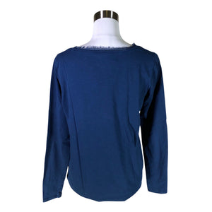 Unisex Gustav - Trikotaažist pluus, suurus 40 - Sinine (2)