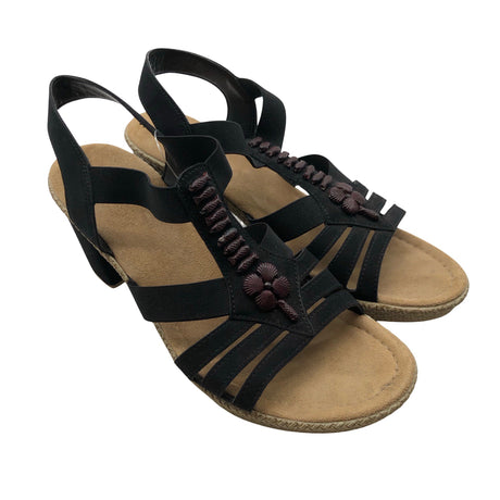 Unisex Rieker - Korolliset sandaalit, koko 40 -  (2)