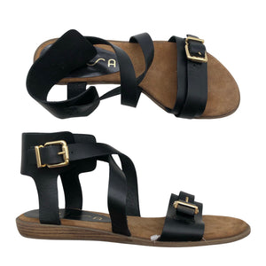 Unisex Unisa - Rihmikud, suurus 40 - Must (1)