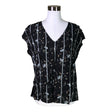 Unisex Yaya - Lühikeste käistega pluus, suurus 38 - Must ()