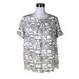 Unisex S.T.I - Lühikeste käistega pluus, suurus 40 - Valge ()