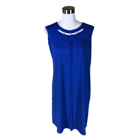 Unisex Charmor - Trikotaažist kleit, suurus 38 - Sinine ()