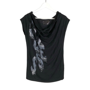 Unisex Guess - T-särk, suurus 38 - Must (1)