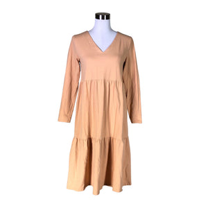 Unisex Nakoa - Trikotaažist kleit, suurus 36 - Beige (1)