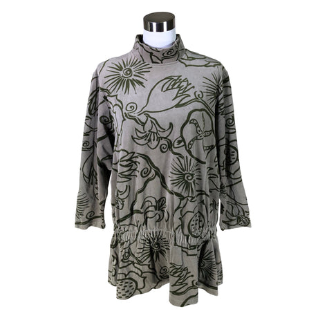 Unisex Marimekko - Dressikangast tuunika, suurus 38 - Pruun ()