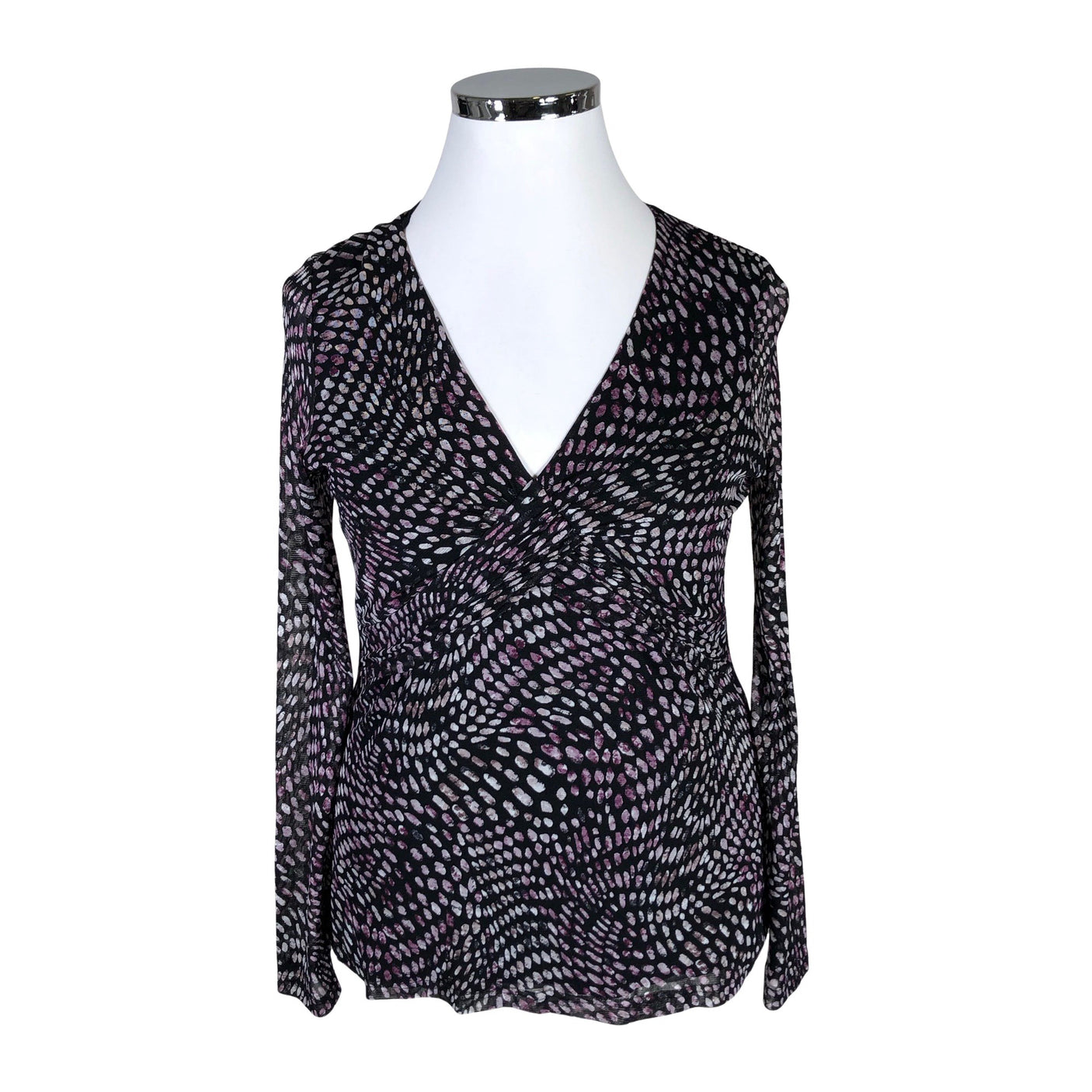 Unisex Esprit - Trikotaažist pluus, suurus 42 - Must (1)