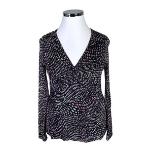Unisex Esprit - Trikotaažist pluus, suurus 42 - Must (1)