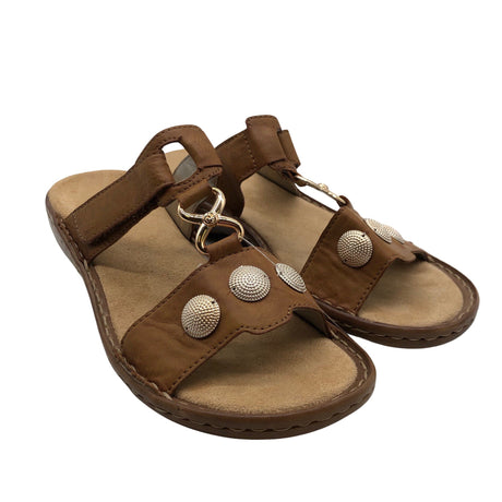 Unisex Rieker - Rihmikud, suurus 36 - Pruun (2)