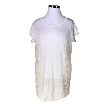 Unisex by Malene Birger - Kootud tuunika, suurus 44 - Looduslik valge ()