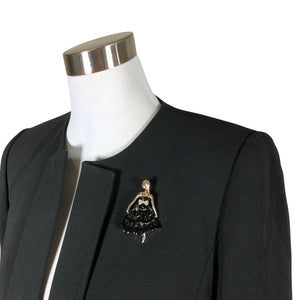 Unisex Tahari - Jakk, suurus 38 - Must (3)