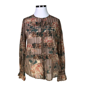 Unisex DAY Birger et Mikkelsen - Pluus, suurus 44 - Pruun (1)