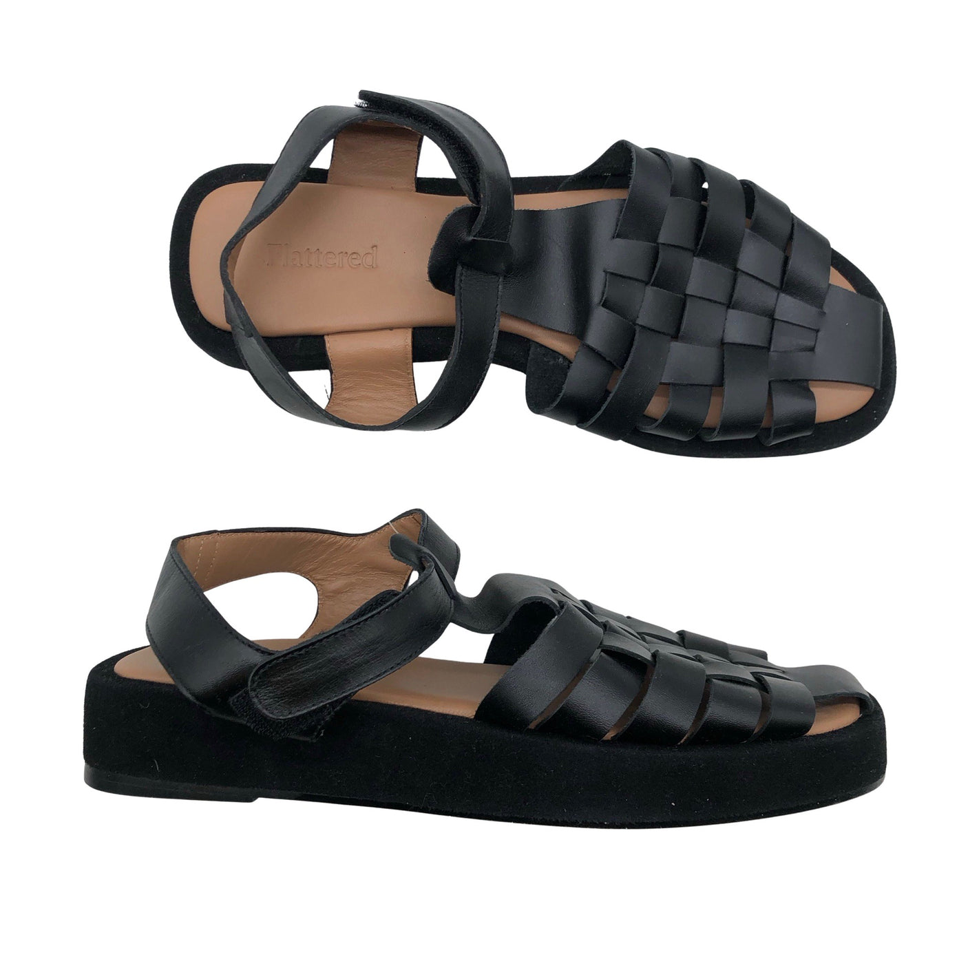 Unisex Flattered - Sandaalit, koko 39 -  (1)