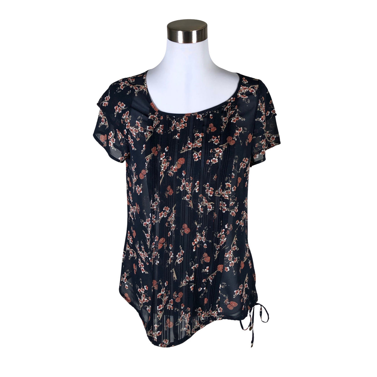 Unisex Mexx - Lühikeste käistega pluus, suurus 38 - Sinine (1)