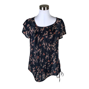 Unisex Mexx - Lühikeste käistega pluus, suurus 38 - Sinine (1)