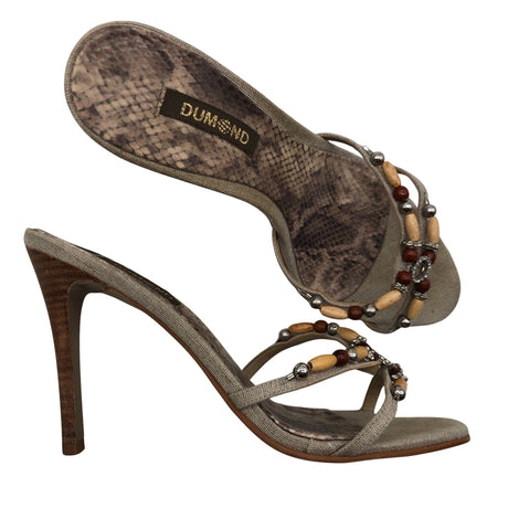 Unisex Dumond - Kontsaga rihmikud, suurus 40 - Beige ()