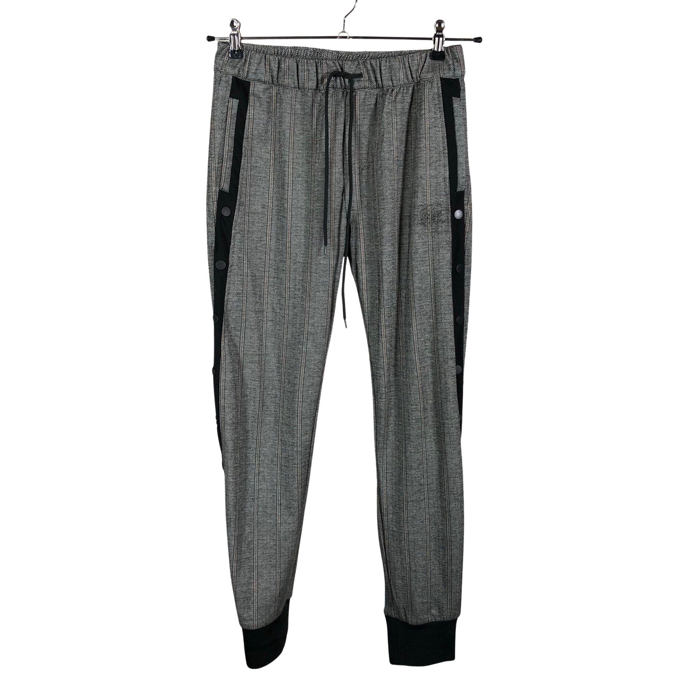 Unisex Nü - Mittevenivad püksid, suurus 36 - Hall (1)
